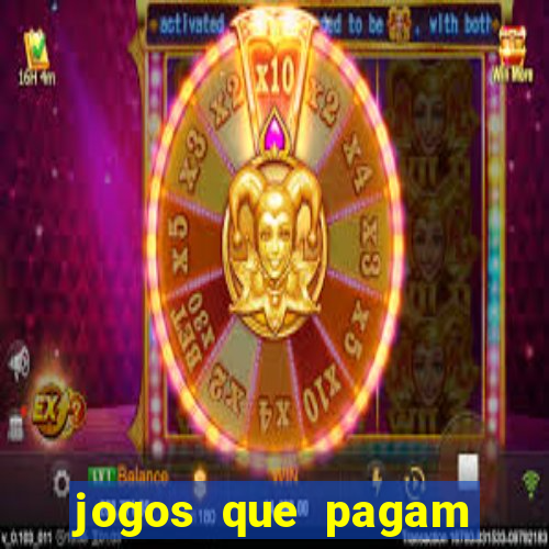 jogos que pagam dinheiro de verdade no pix